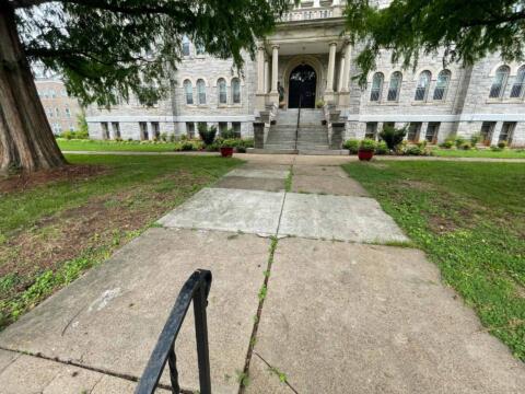 Holy Redeemer College Summer Clean-Up (Before)