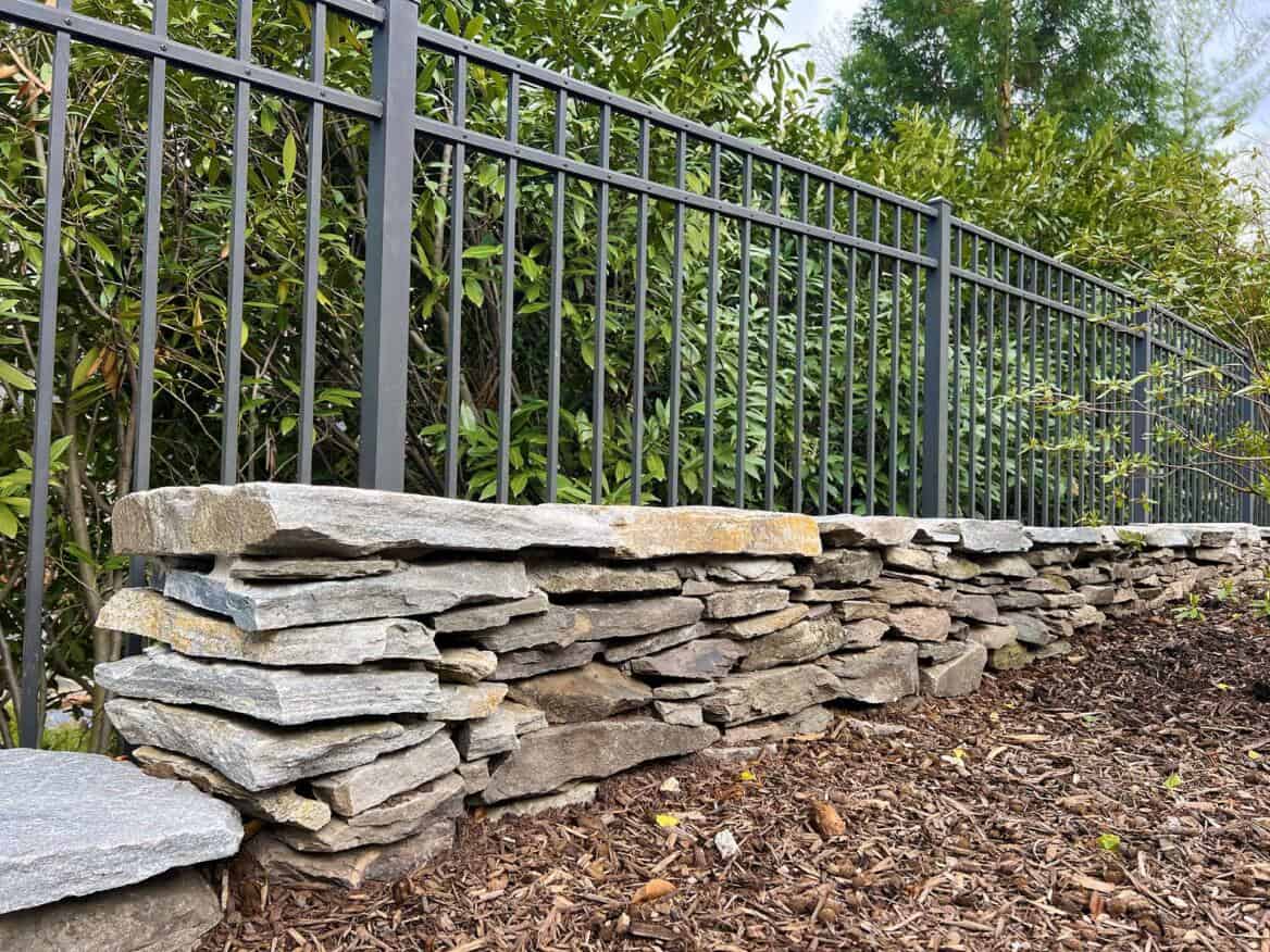 Dry Stack Retaining Wall