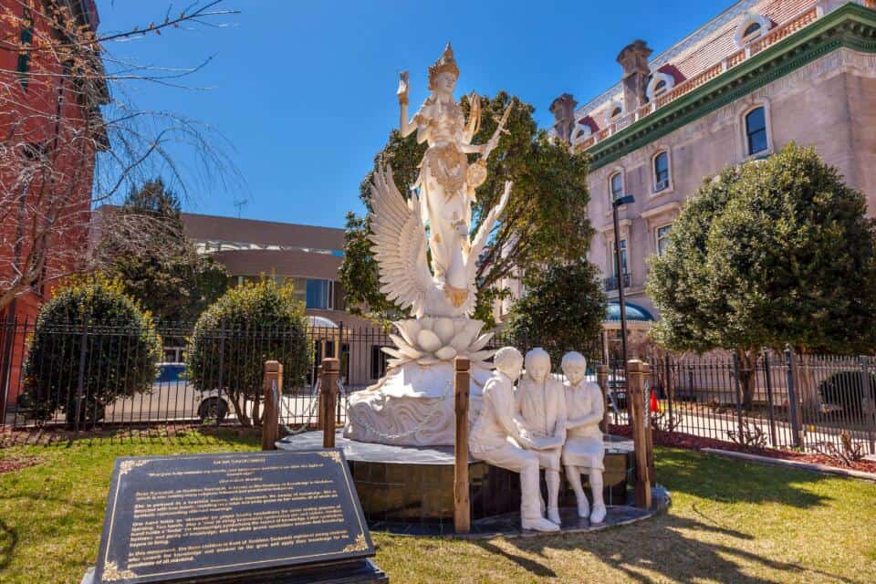Indonesian Embassy Garden in Washington DC